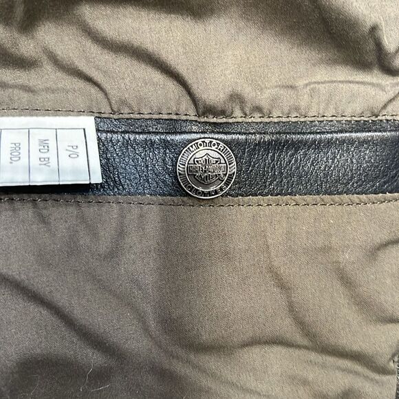 Harley Davidson men leather bronco vest - Picture 7 of 7